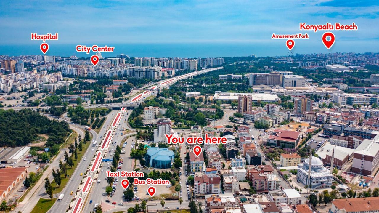 Spacious Flat Close To Sea'4' Daire Antalya
